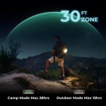 Flextail Evo Repeller 三合一戶外驅蚊燈 (黑色)